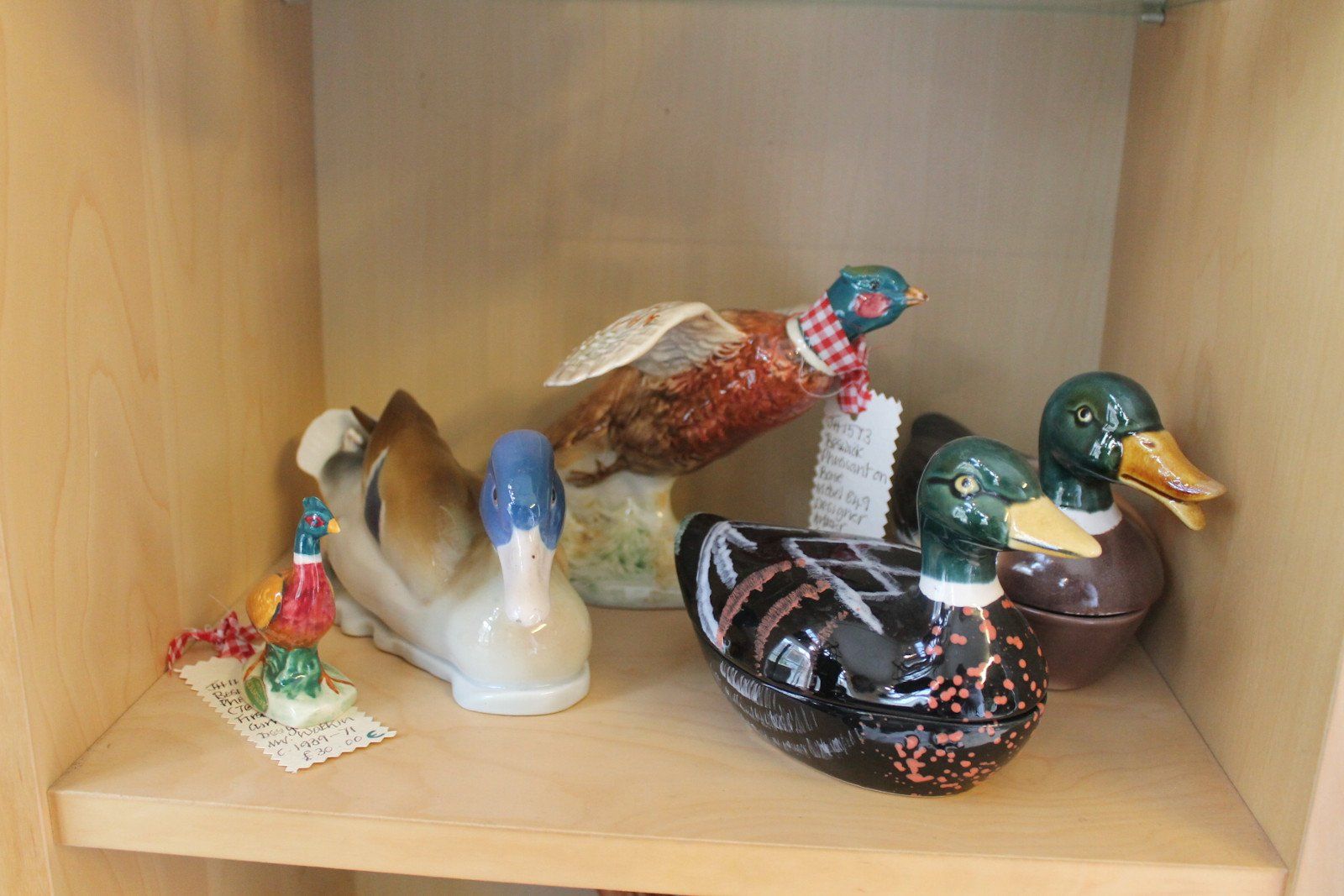 Vintage Bird Figurines