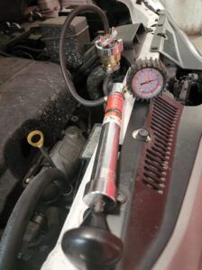 Up close to radiator | Tedious Auto Repair