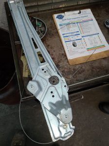Window Regulation service in progress | Tedious Auto Repair