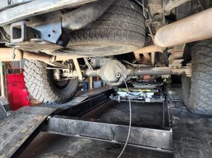 Axles underneath vehicle | Tedious Auto Repair