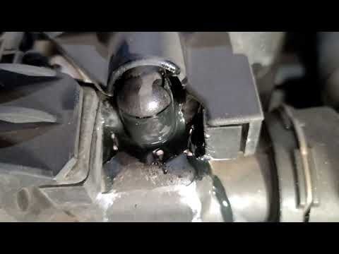 Up close to coolant pressure to check | Tedious Auto Repair