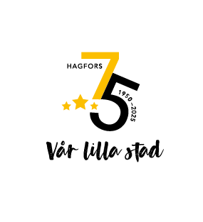 En logotyp för ett företag som firar Sjuttiofemårsjubileum.