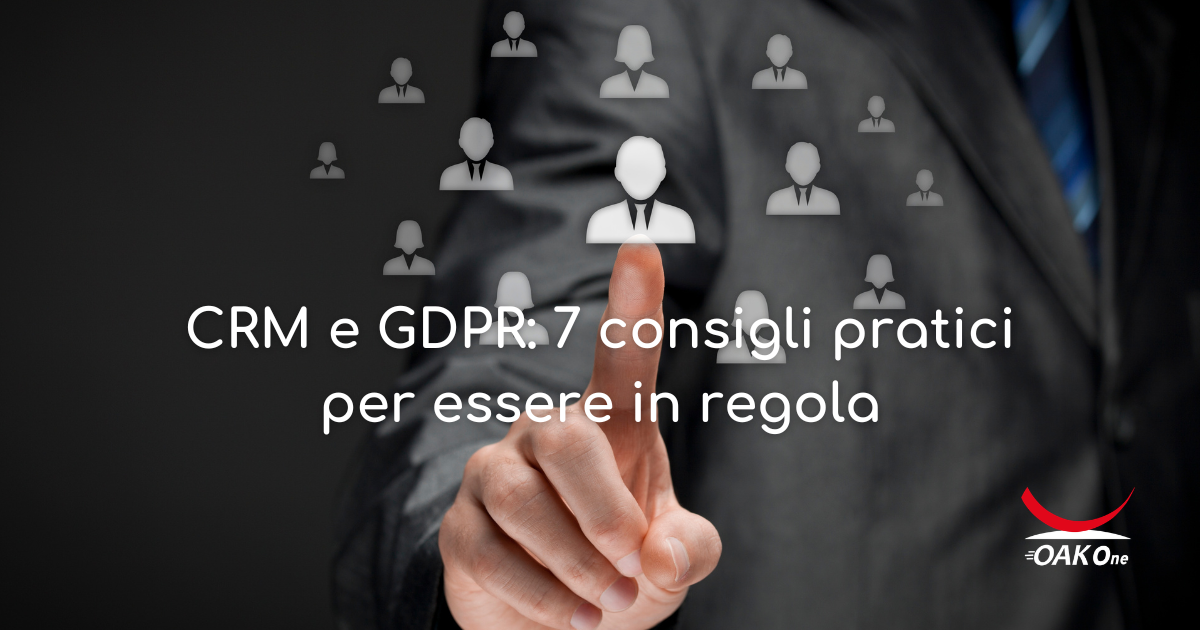 CRM e GDPR