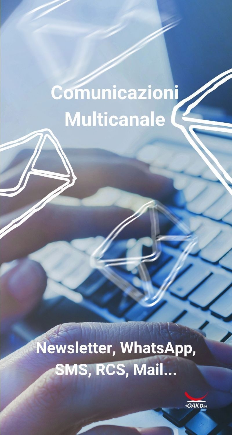 Con OAK One comunichi su tutti i canali da un unico spazio integrato. Meno caos per coltivare le relazioni che contano.