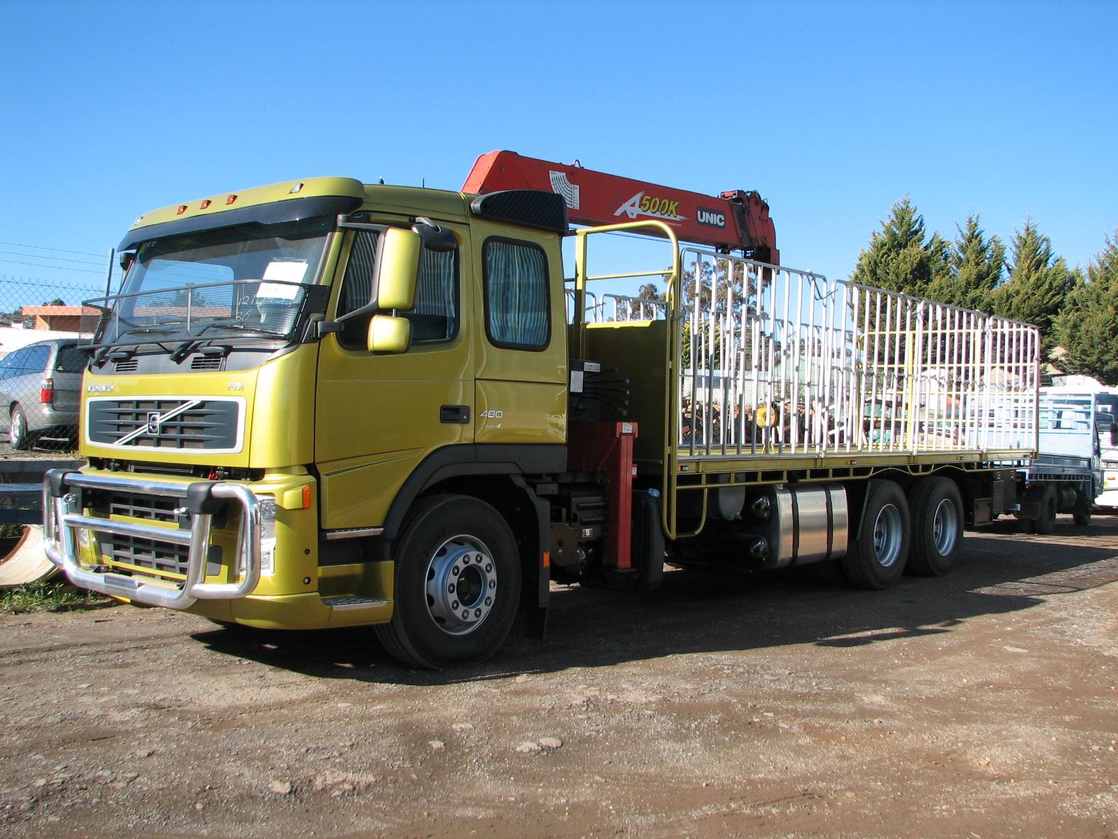 Tray Truck with Railings — Queanbeyan, NSW — Johnston Truck Bodies Pty Ltd