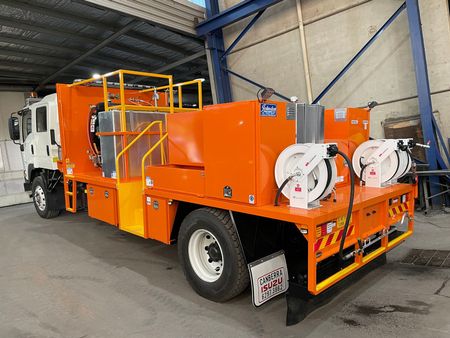 Service Equipment Installation — Queanbeyan, NSW — Johnston Truck Bodies Pty Ltd