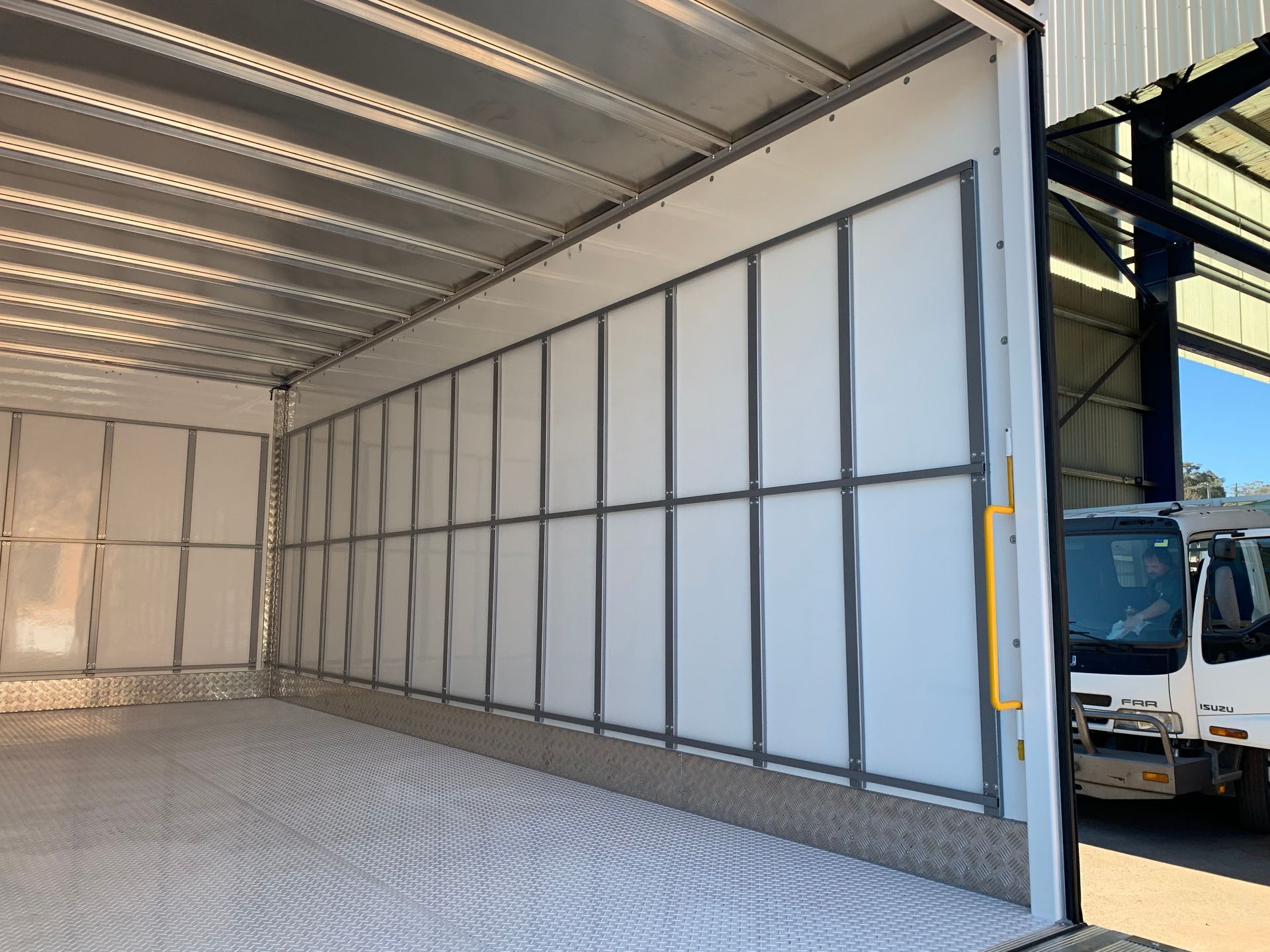 Inside the Truck — Queanbeyan, NSW — Johnston Truck Bodies Pty Ltd