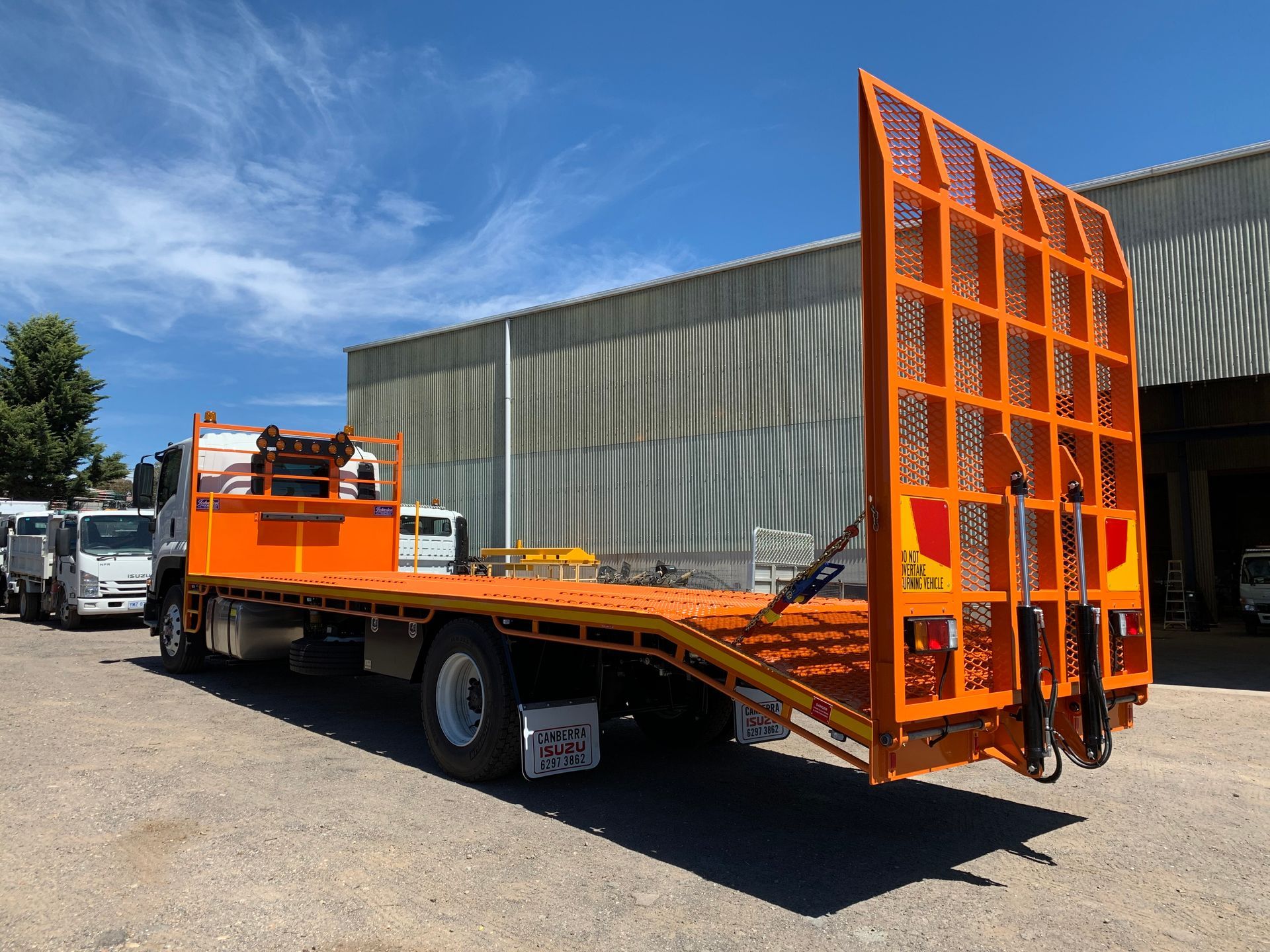 Beavertail Side View — Queanbeyan, NSW — Johnston Truck Bodies Pty Ltd