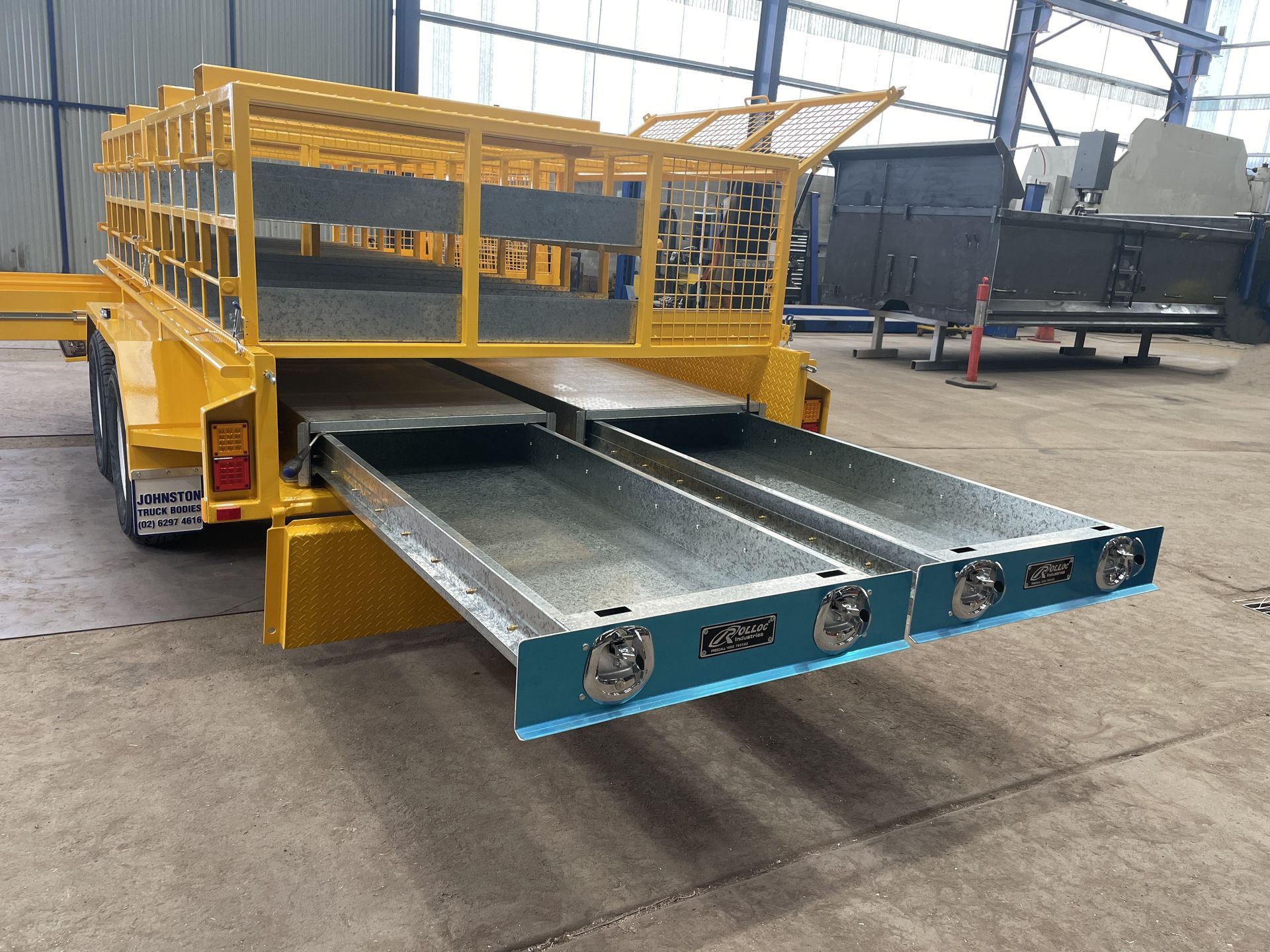 Trailer with Tray  — Queanbeyan, NSW — Johnston Truck Bodies Pty Ltd