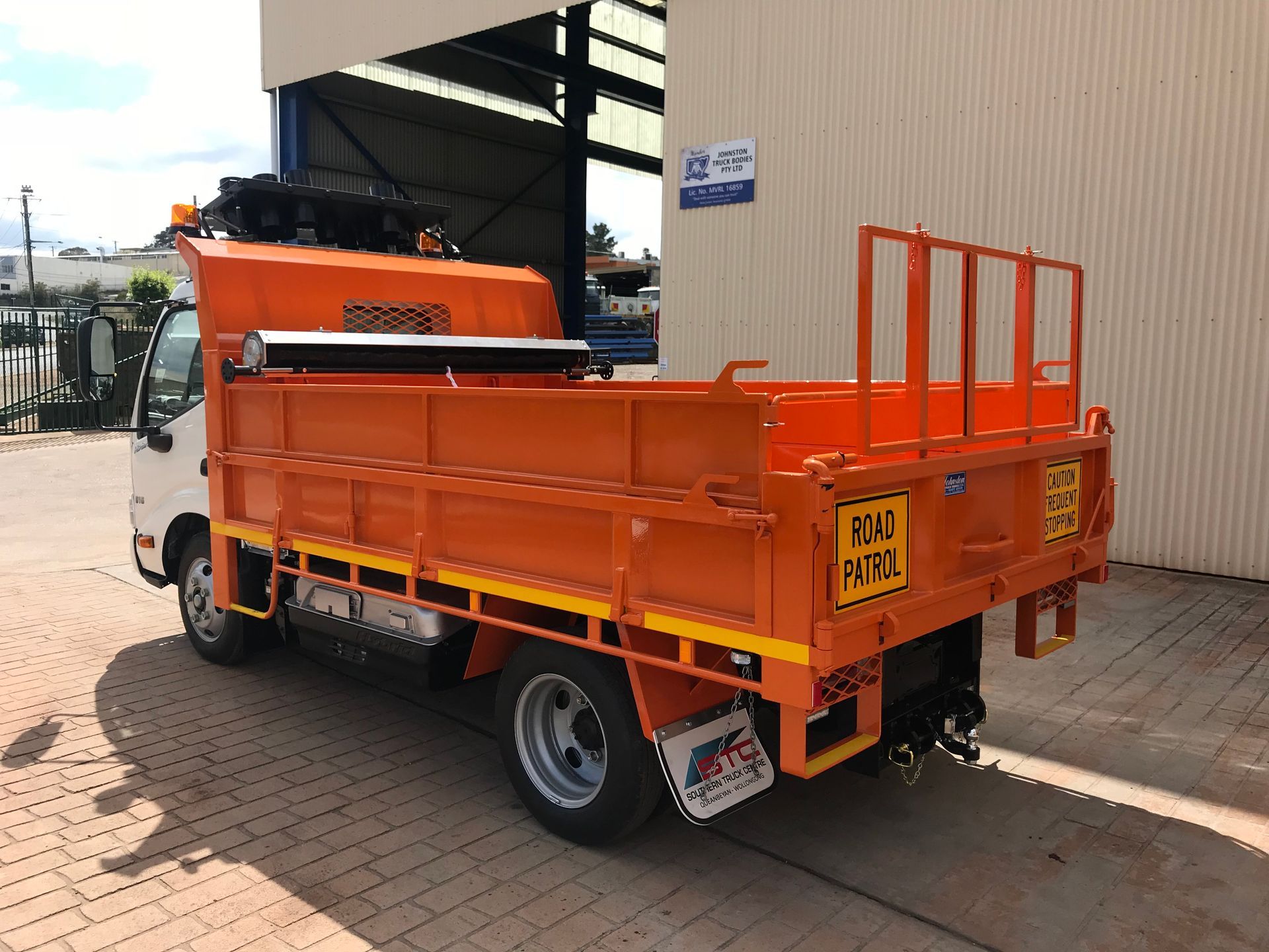 Orange Tipper — Queanbeyan, NSW — Johnston Truck Bodies Pty Ltd