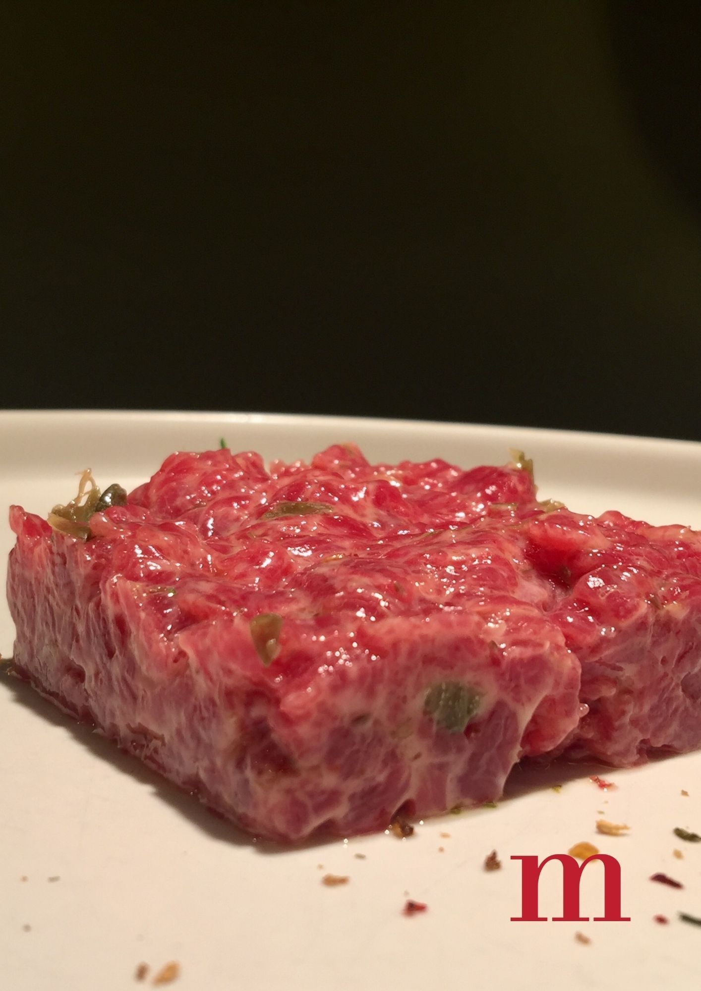 Michi ristorante©, battuta di manzo
Michi restaurant©, beef row ham