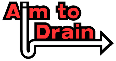 Aim to Drain Logo