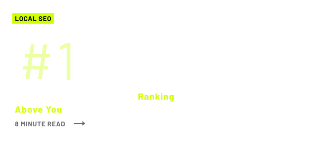 A white background with yellow text that reads: 