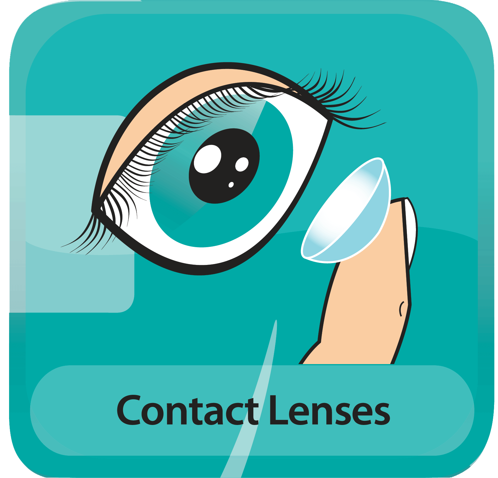 contact lens icon
