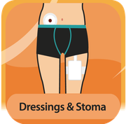 Dressing and Stoma