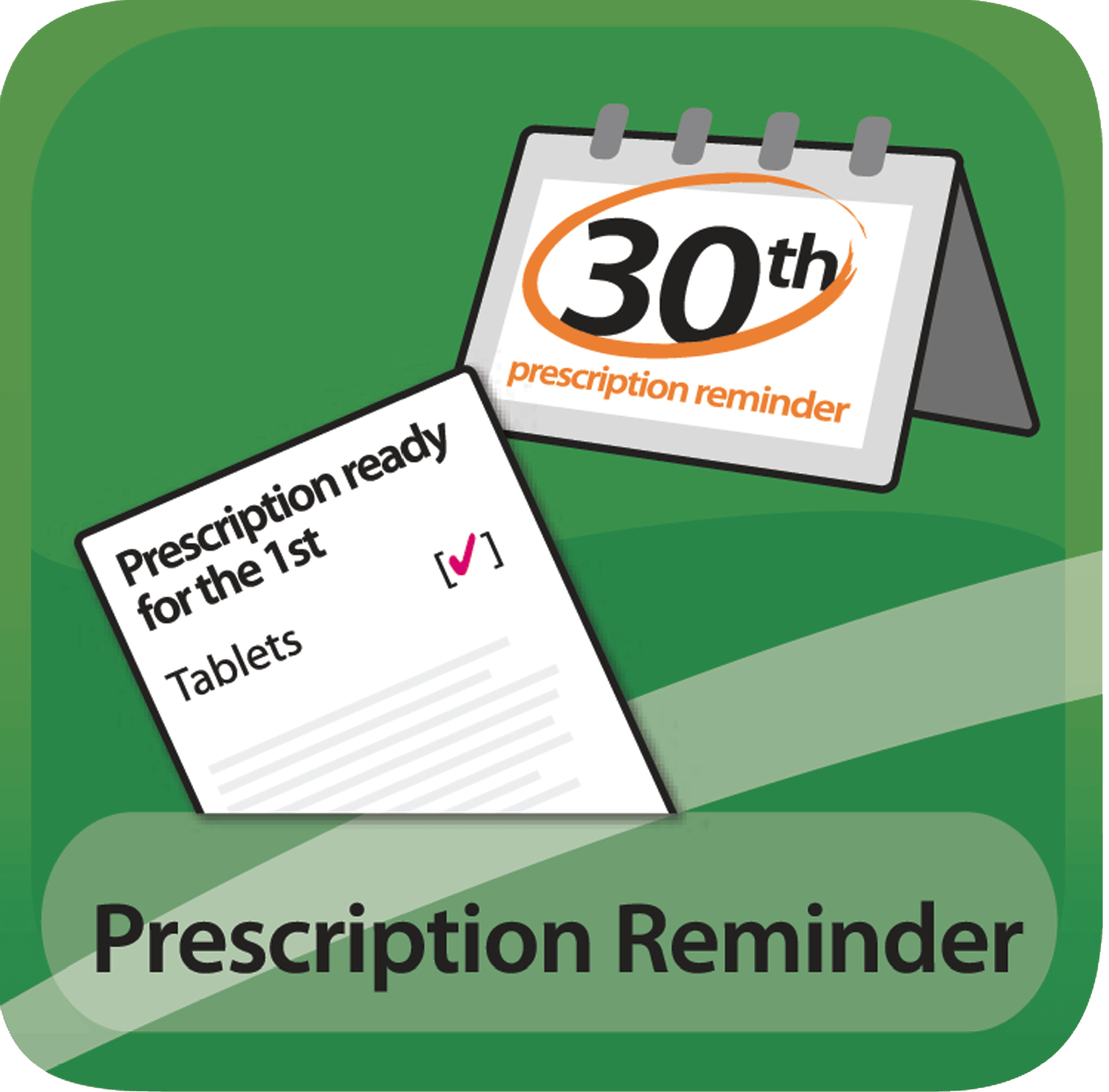 prescription reminder icon