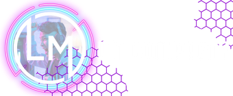 A picture of a person in a circle with the letter lm on it.