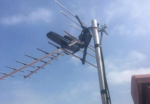 Digital TV aerial installations