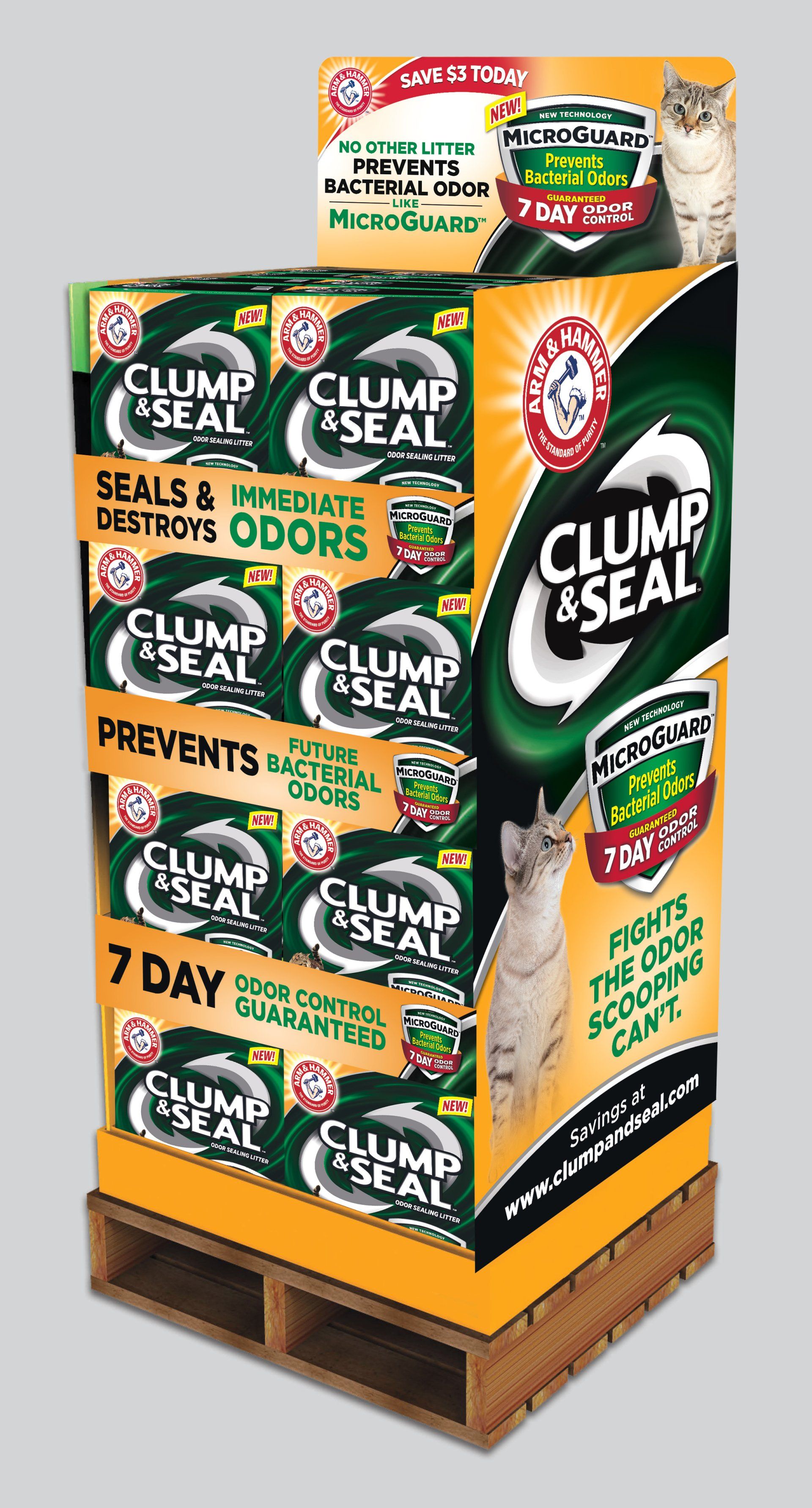 ARM & HAMMER™ Pallet Display