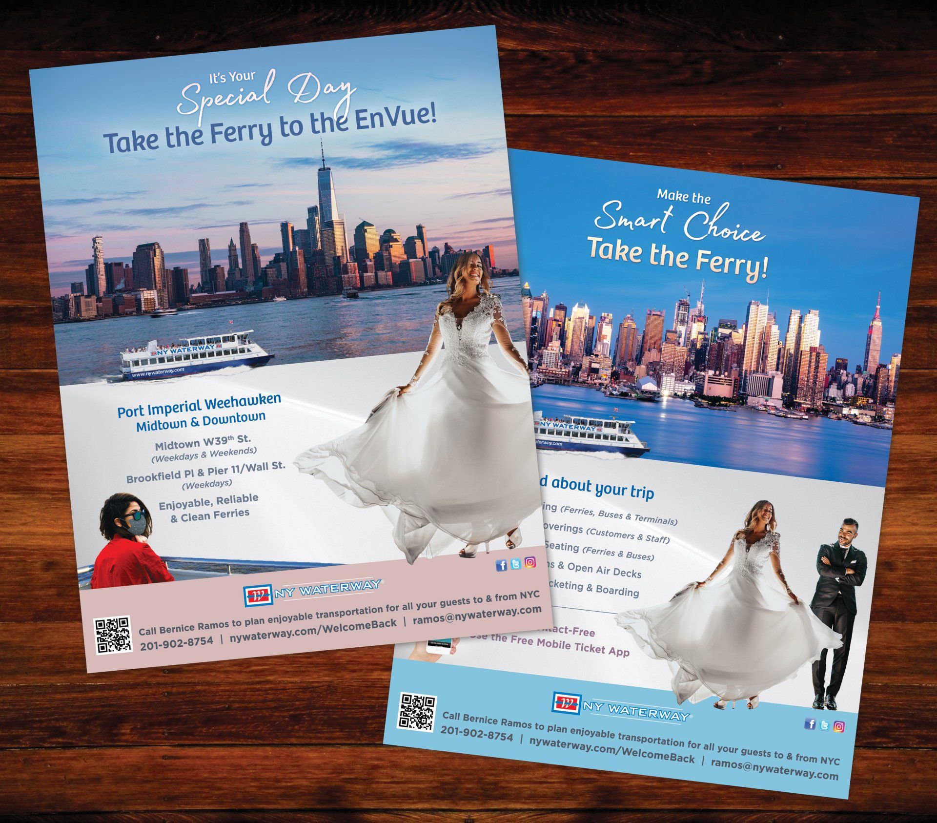 NY Waterway Wedding Showcase Flyer