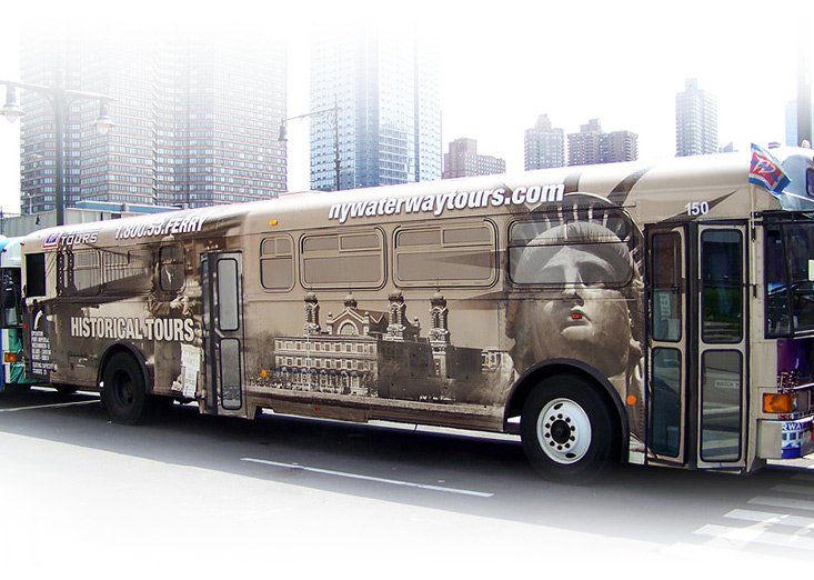 NY Waterway - Bus Wrap