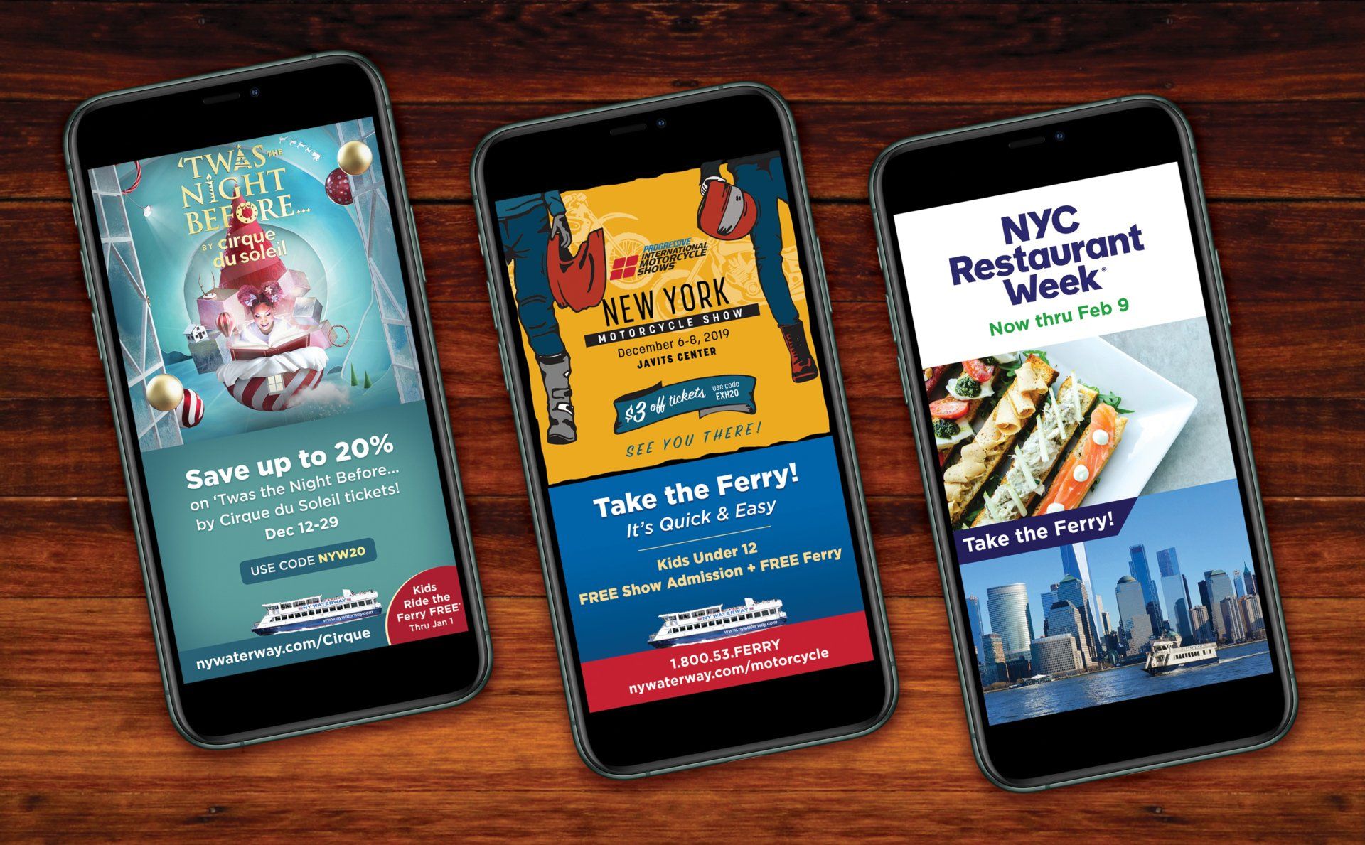 NY Waterway Instagram Stories