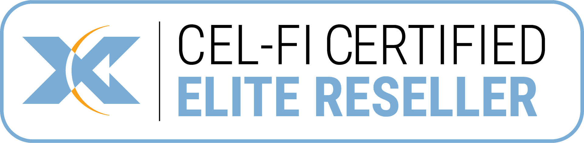 Cel-Fi Certified Elite Reseller logo