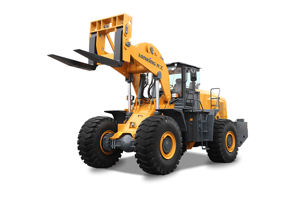 Wheel Loader with stone fork Lonking rent & buy in UAE