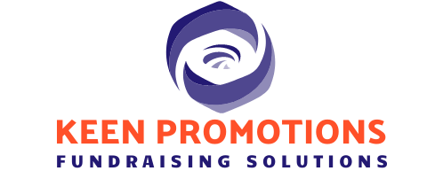 Keen Promotions Fundraiser Logo in Footer