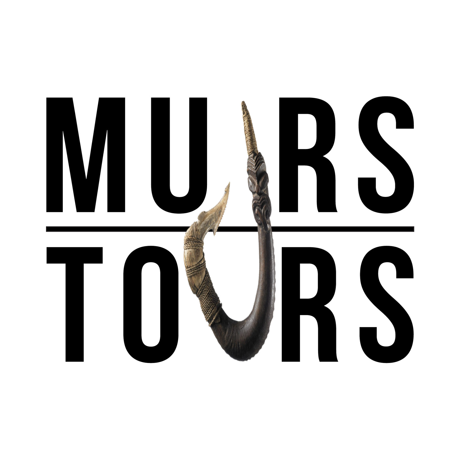 A logo for murs tours with a horn in the middle.