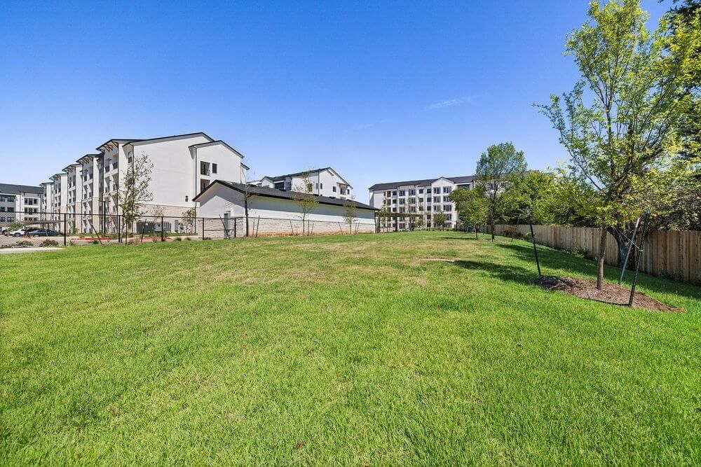Pet-friendly apartment community with a large dog parkat The Wyatt, offers luxury apartments in North Austin, TX.