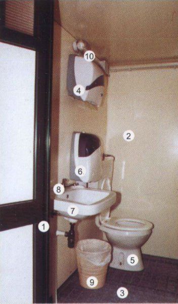 sanitari bagno mobile