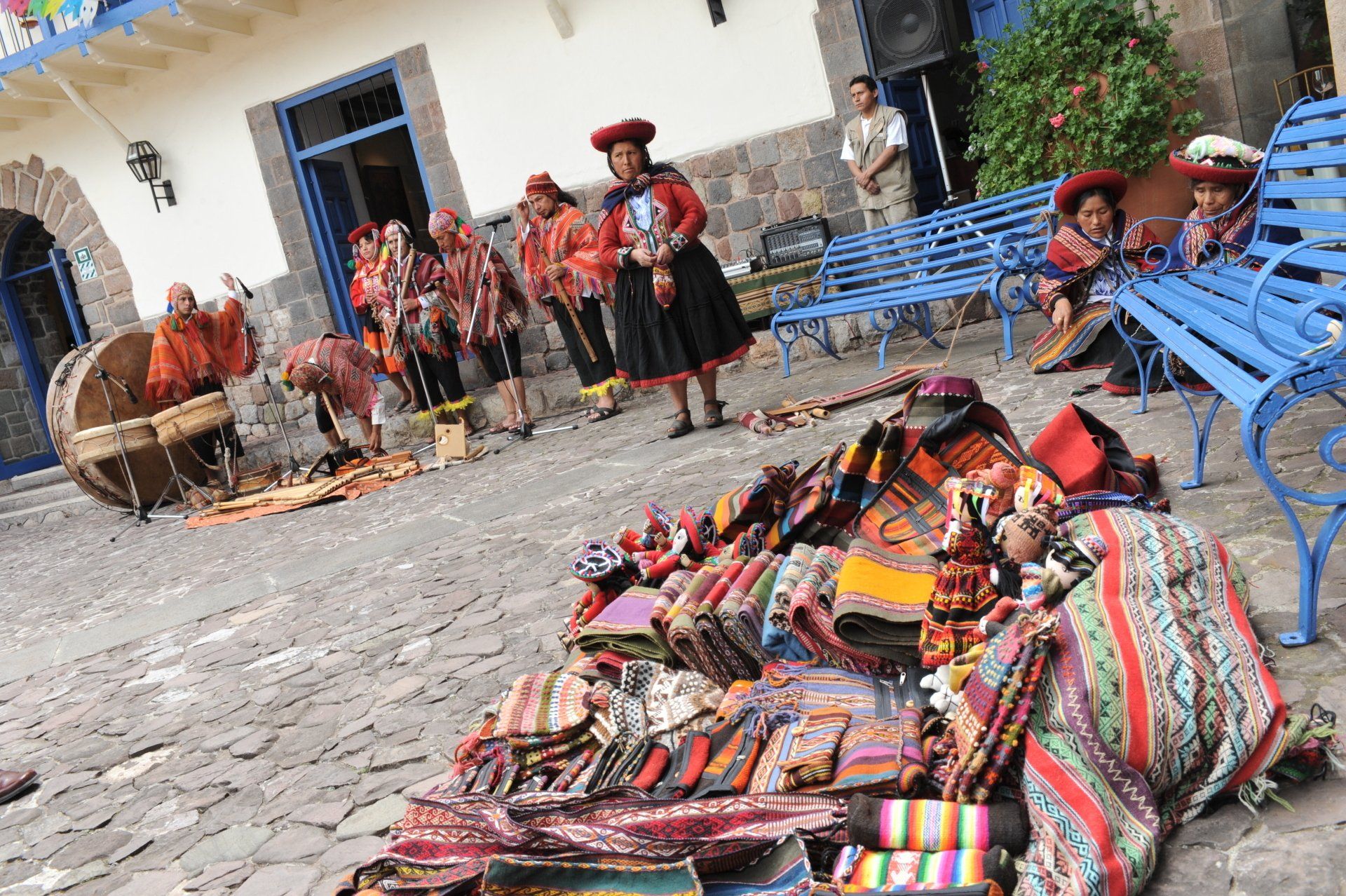 Almoço Temático com Mercado Local no hotel Palacio del Inka Luxury Collection