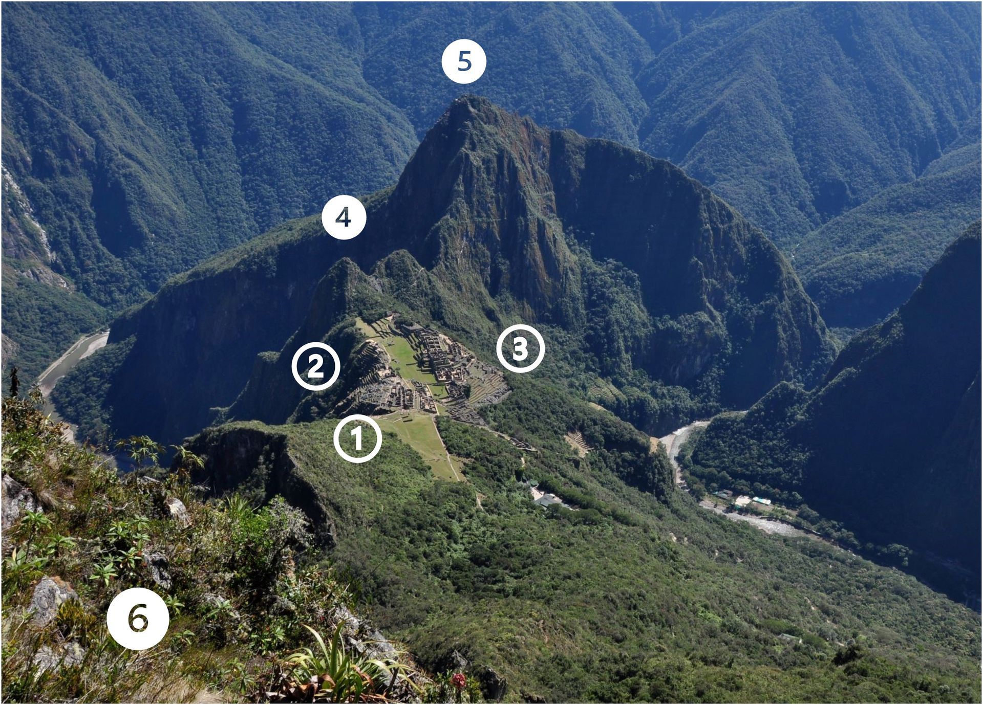 Machu Picchu trails 