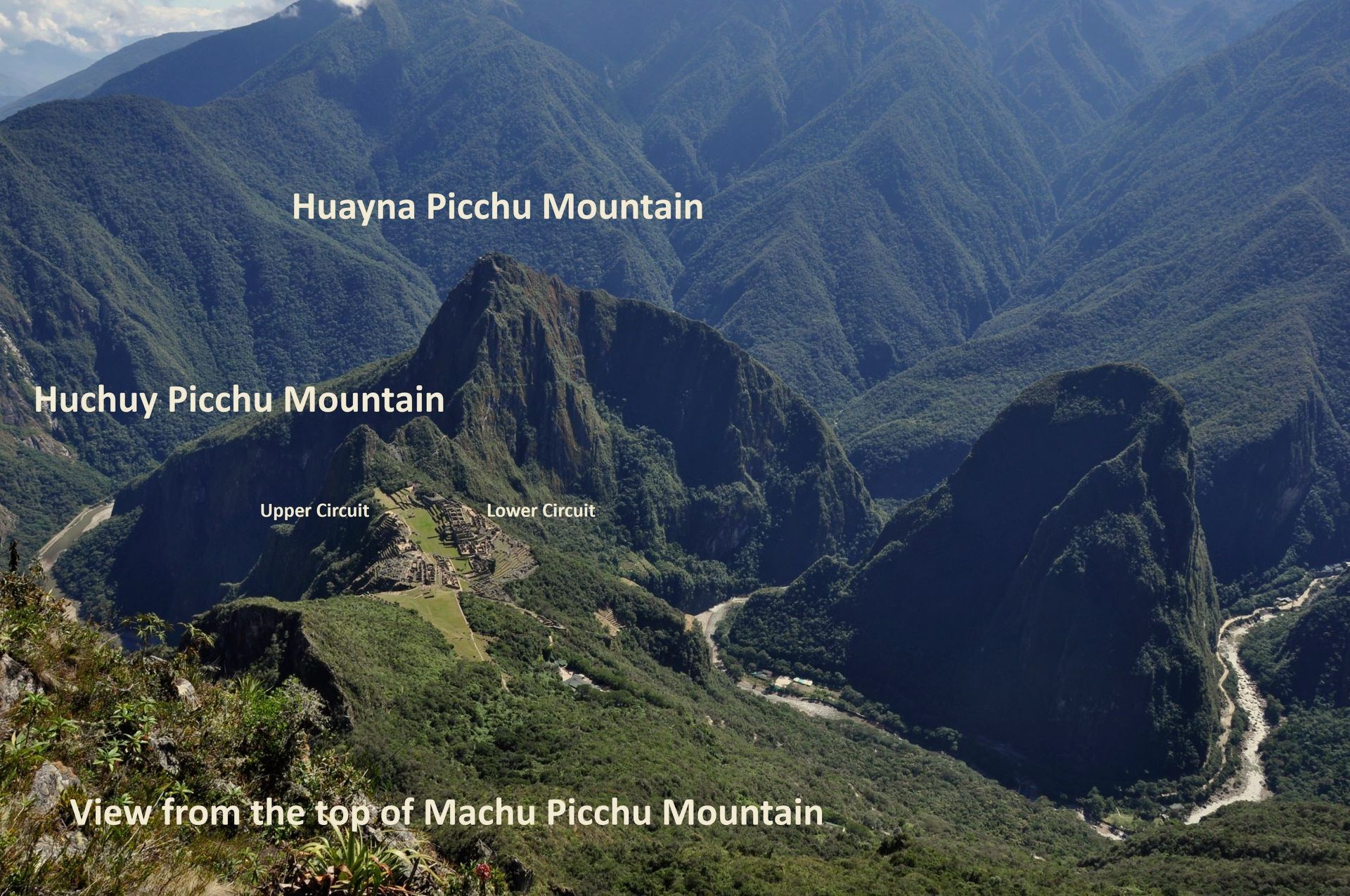 Machu Picchu trails 
