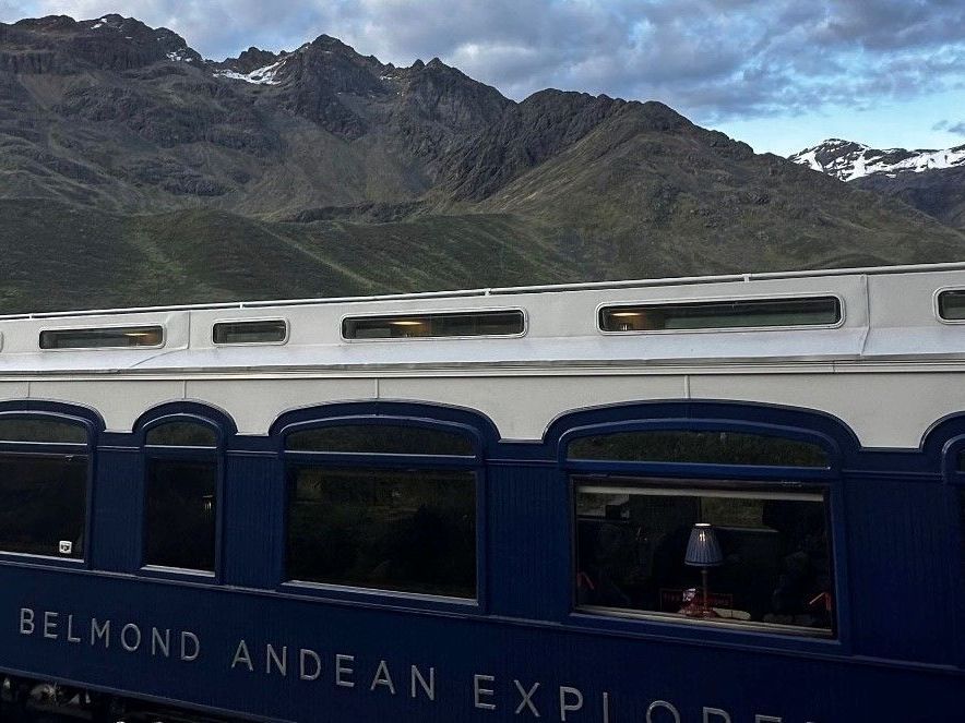 Landscapes from Belmond Andean Explorer train