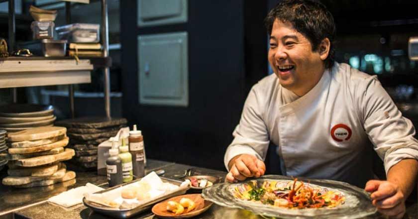 Chef Mitshuaru Tsumura do Maido restaurante