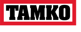 The logo for tamko building products llc is red and black.