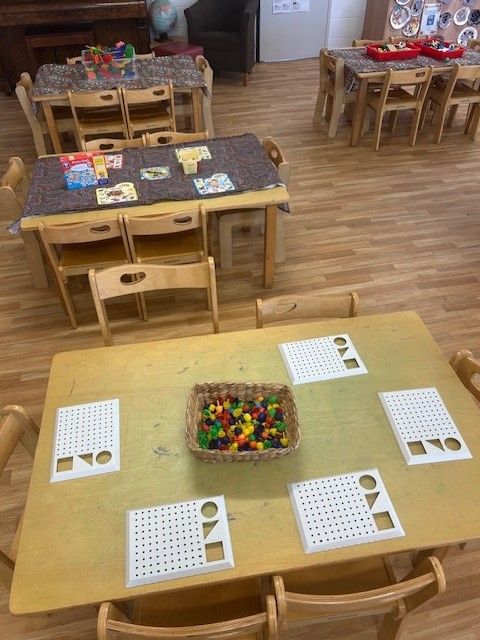 Several CHildrens Tables With Activities On Them— Birralee Child Care Centre Assn Inc In Mackay, QLD