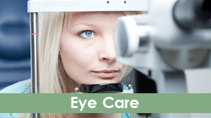 Woman Having Eyes Examined - Eye Clinic