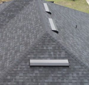 Roof construction done.