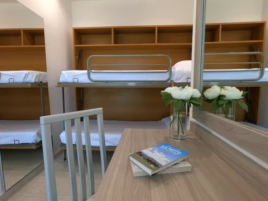 letto a castello camera quadrupla