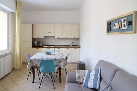 area giorno trilocale