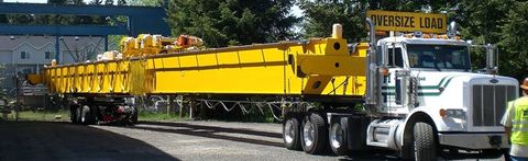 Yellow Long Truck — Tigard, OR — Milwaukee Crane