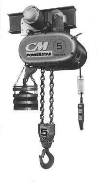 CM Powerstar Electric Chain Hoist and Trolleys — Tigard, OR — Milwaukee Crane