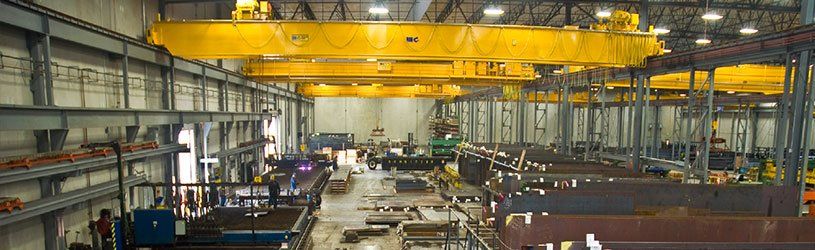 Inside the Warehouse — Tigard, OR — Milwaukee Crane