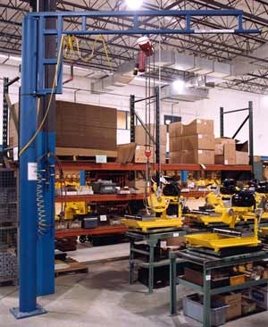 Work Station Jib Cranes — Tigard, OR — Milwaukee Crane