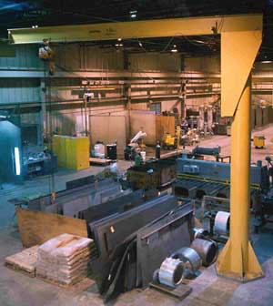 I-Beam Free Standing — Tigard, OR — Milwaukee Crane