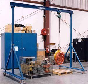 Steel Gantry Crane Adjustable Height — Tigard, OR — Milwaukee Crane