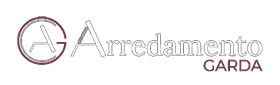 Logo per Tinazzi arredamenti, con testo blu scuro su una griglia arancione.